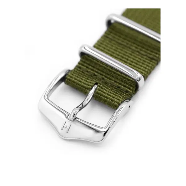 HIRSCH Rush Recycle - Nylon-Uhrenarmband - Grün – Bild 2
