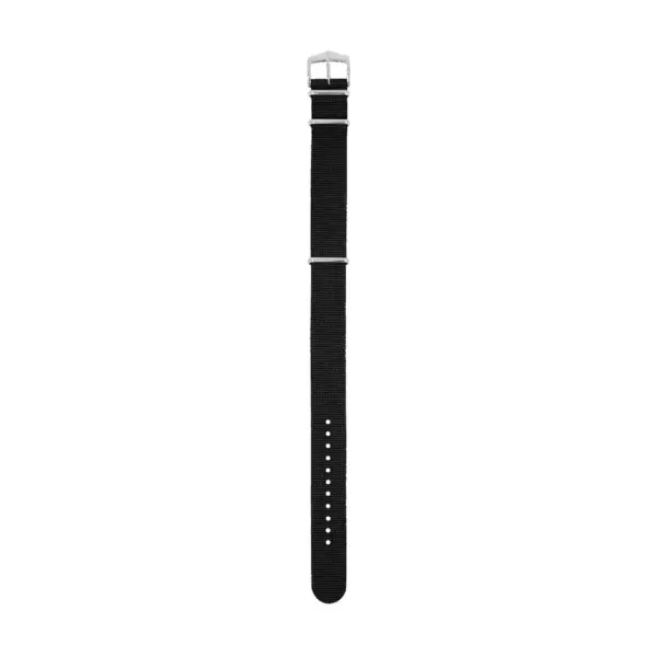 HIRSCH Rush Recycle - Nylon-Uhrenarmband - Schwarz – Bild 5