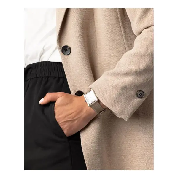 HIRSCH Bologna - Leder-Uhrenarmband - Taupe – Bild 6