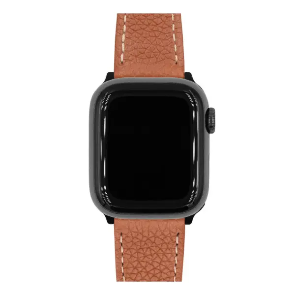 HIRSCH Bologna - Leder-Uhrenarmband - Goldbraun – Bild 5