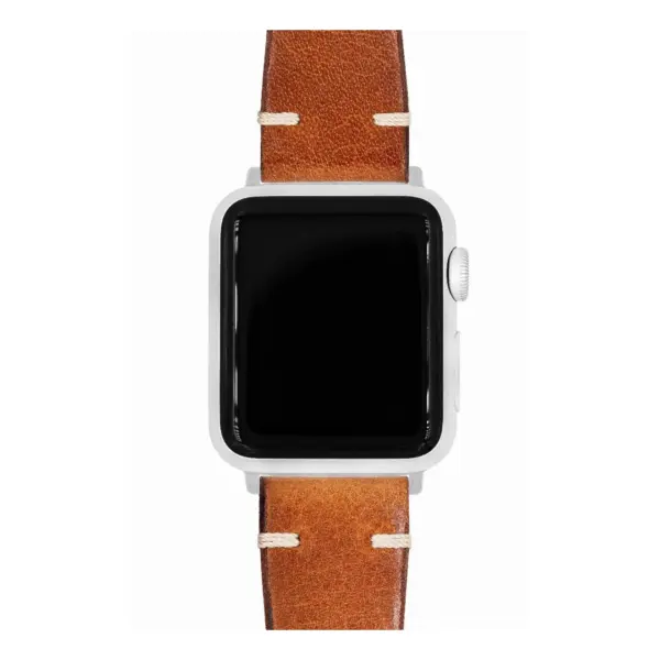 HIRSCH Bagnore - Leder-Uhrenarmband - Goldbraun – Bild 4