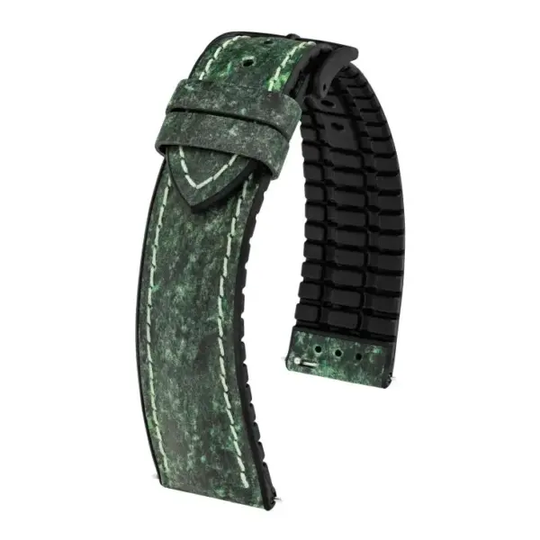 HIRSCH Stone - Performance-Uhrenarmband - Grün