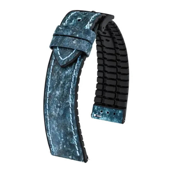 HIRSCH Stone - Performance-Uhrenarmband - Blau