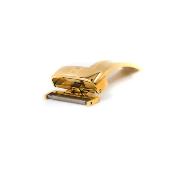 HIRSCH - Faltschließe - Gold – Bild 2