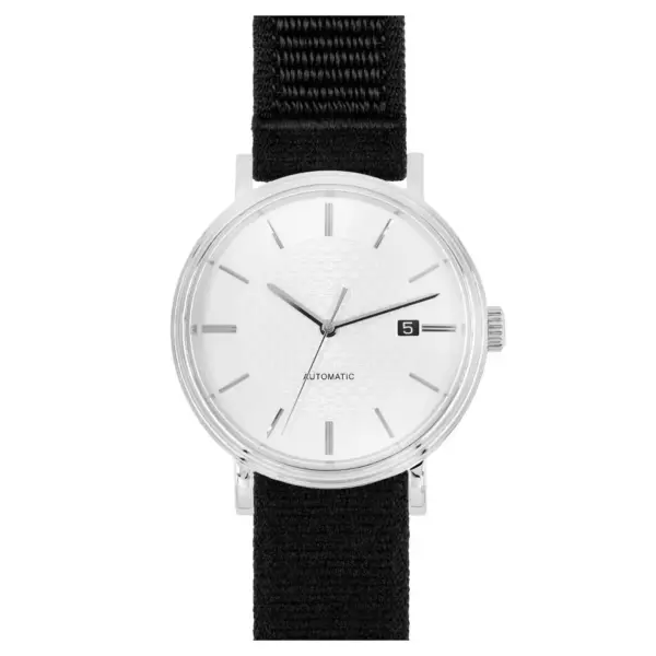 HIRSCH Vocem - Uhrenarmband mit Klettverschluss - Schwarz – Bild 4