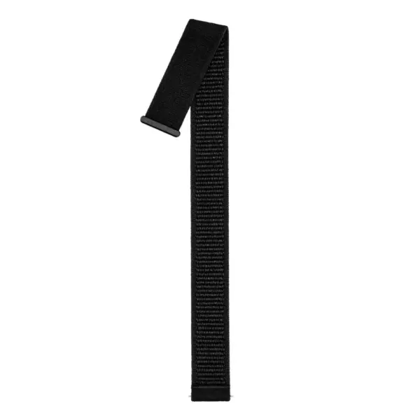 HIRSCH Vocem - Uhrenarmband mit Klettverschluss - Schwarz – Bild 3