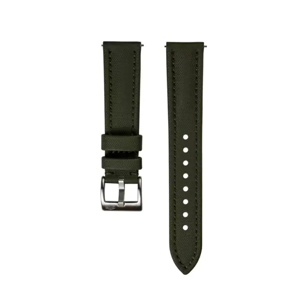 Jelsdal Skagerak Sailcloth Watch Strap - Grün