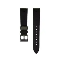 Jelsdal Skagerak Sailcloth Watch Strap - Grün back