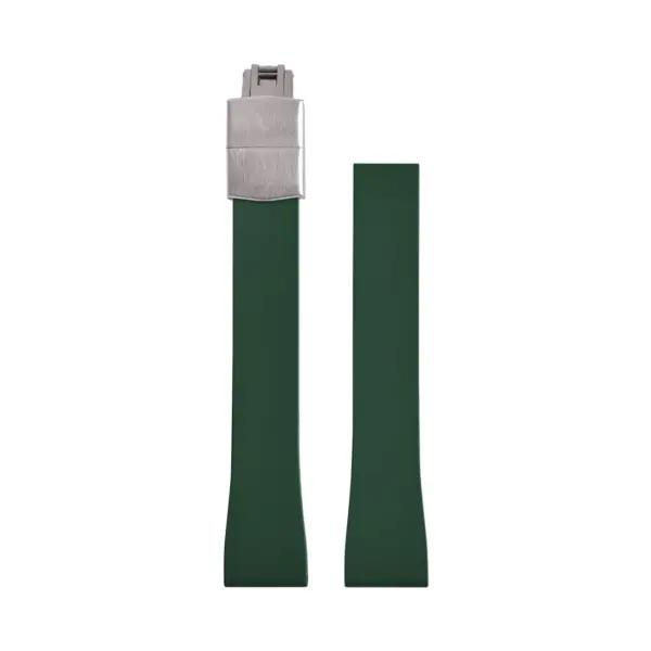 CHROONOO Cut-to-Size Kautschuk-Uhrenarmband - Grün