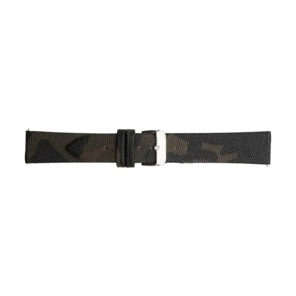 Pebro Camouflage Kunstleder Uhrenarmband (2022) - Braun