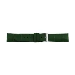 Pebro Kroko Prägung Uhrenarmband (739) - Grün