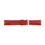 Pebro Crocodile Grain Watch Strap (755) - Red