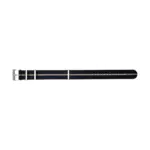 Pebro Exclusive Nylon Watch Strap (2002) - Dark Blue/Beige