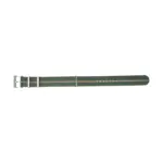 Pebro Exclusive Nylon Watch Strap (2003) - Dark Green/Beige