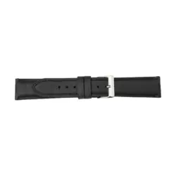 Pebro Uhrenarmband aus deutschem Leder (1088) - Schwarz