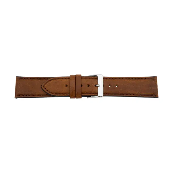 Pebro Uhrenarmband aus italienischem Leder (1053) - Braun