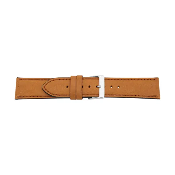 Pebro Uhrenarmband aus italienischem Leder (1054) - Cognac