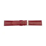 Pebro Italian Leather Watch Strap (1115) - Red
