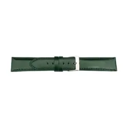 Pebro Uhrenarmband aus italienischem Leder (1116) - Grün