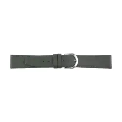 Pebro Leder-Uhrenarmband (104) - Grau