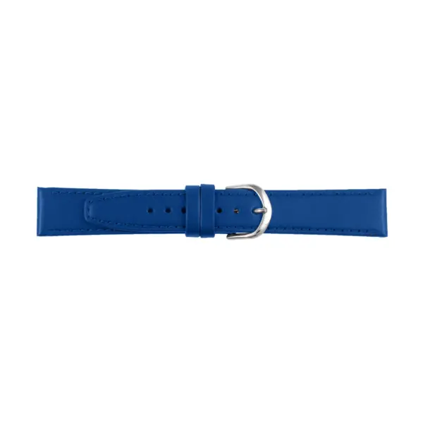 Pebro Leder-Uhrenarmband (113) - Blau