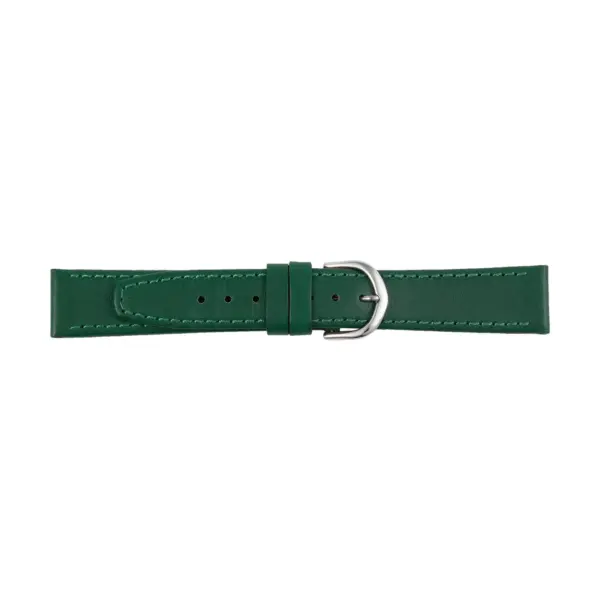 Pebro Leder-Uhrenarmband (116) - Grün