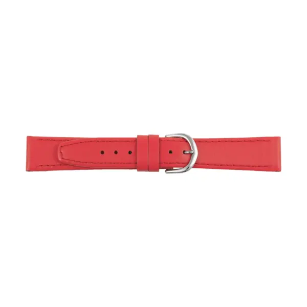 Pebro Leder-Uhrenarmband (117) - Rot