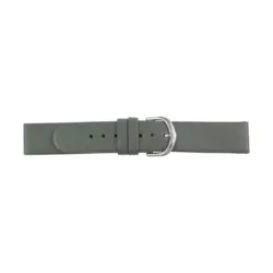 Pebro Leder-Uhrenarmband (138) - Grau