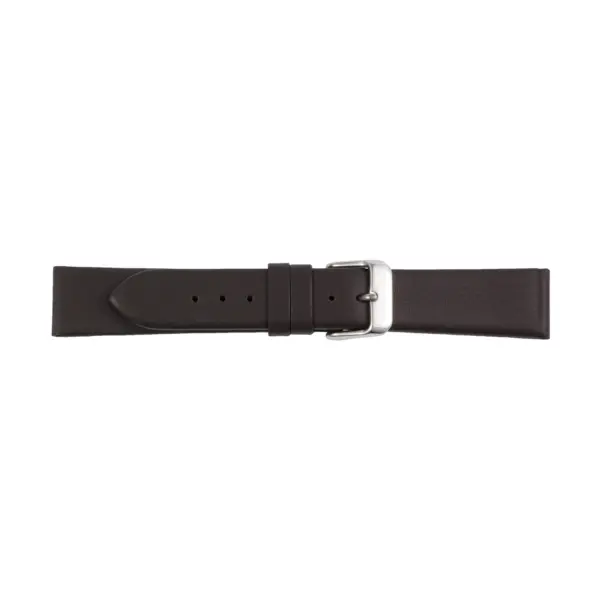 Pebro Leder-Uhrenarmband (187) - Dunkelbraun