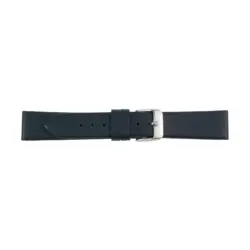 Pebro Leder-Uhrenarmband (208) - Dunkelblau