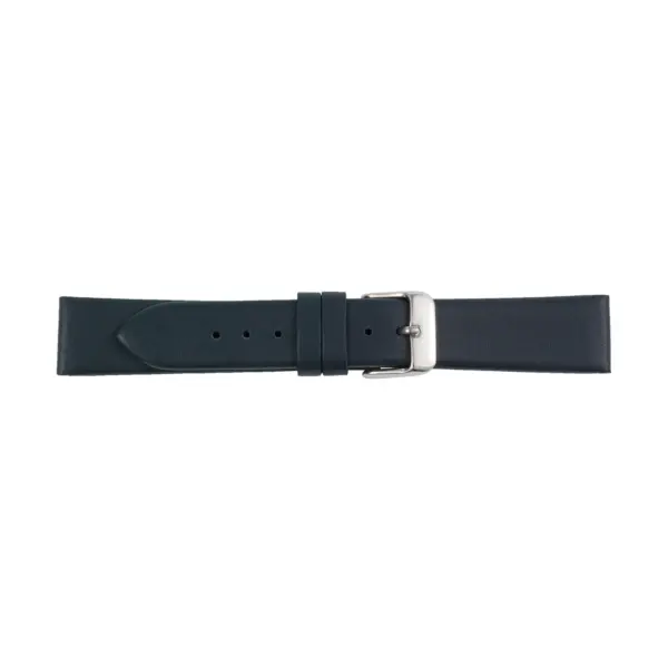 Pebro Leder-Uhrenarmband (208) - Dunkelblau