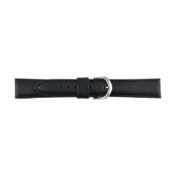 Pebro Leder-Uhrenarmband (245) - Schwarz