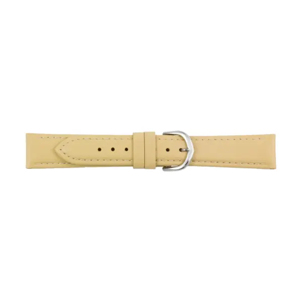 Pebro Leder-Uhrenarmband (266) - Sand