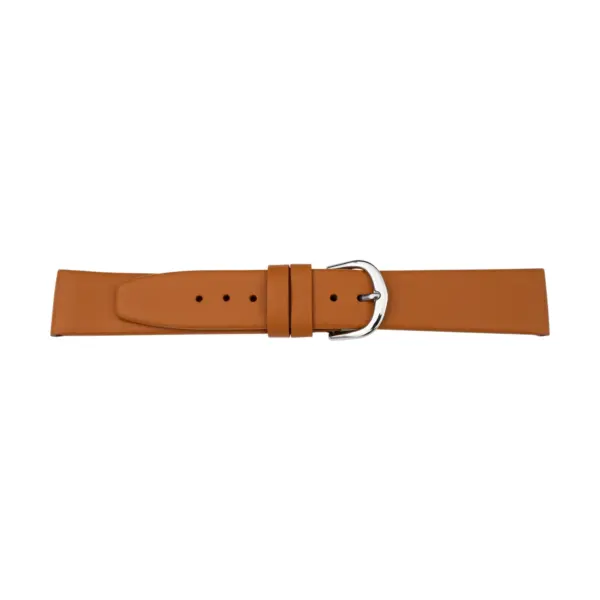 Pebro Leder-Uhrenarmband (672) - Hellbraun