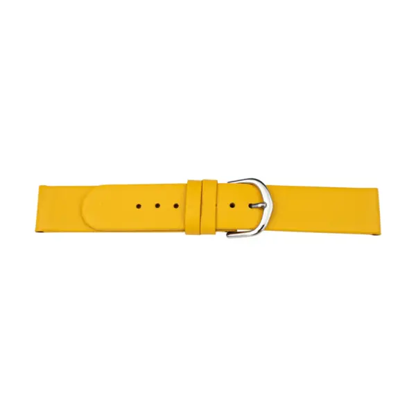 Pebro Leder-Uhrenarmband (675) - Gelb