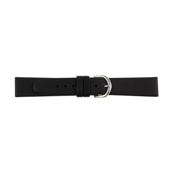 Pebro Leder-Uhrenarmband (768) - Schwarz