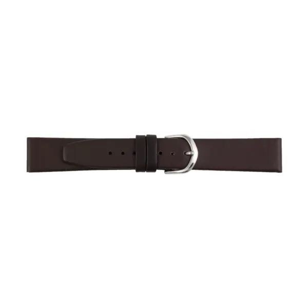 Pebro Leder-Uhrenarmband (767) - Dunkelbraun