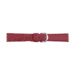 Pebro Lizard Grain Watch Strap (097) - Berry