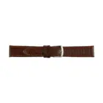 Pebro Lizard Leather Watch Strap (076) - Brown