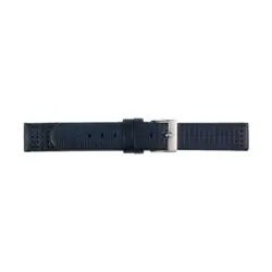 Pebro perforiertes Racing Uhrenarmband (093) - Dunkelblau