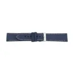 Pebro Premium Leather Watch Strap (1068) - Dark Blue