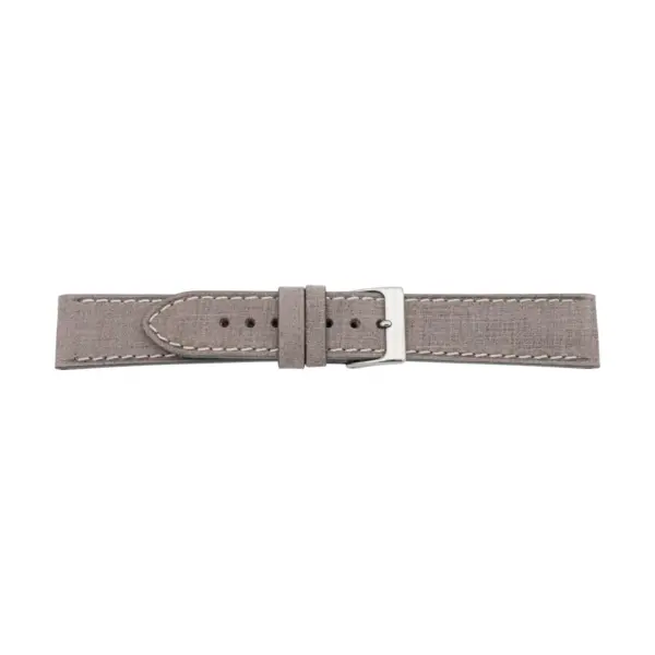 Pebro Premium Leder-Uhrenarmband (1070) - Grau