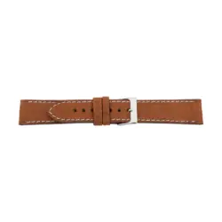 Pebro Premium Leder-Uhrenarmband (1071) - Braun