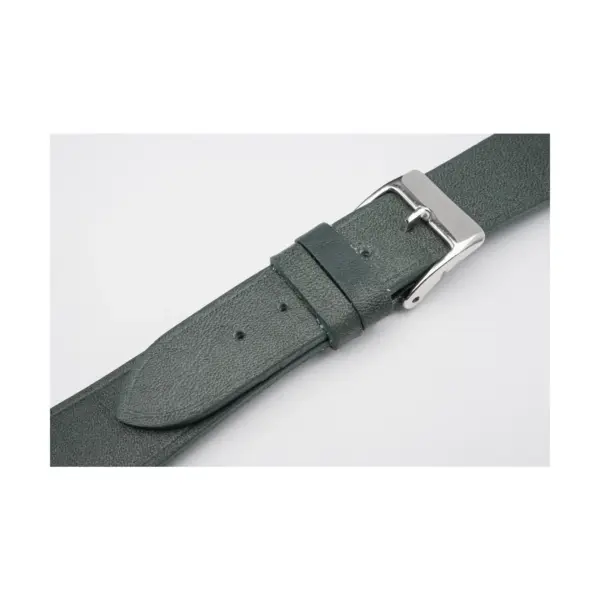 Pebro Premium Leder Uhrenarmband (1074) - Grün – Bild 2
