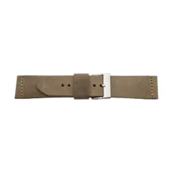 Pebro Premium Leder-Uhrenarmband (1079) - Taupe