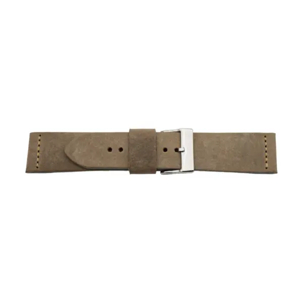 Pebro Premium Leder-Uhrenarmband (1079) - Taupe