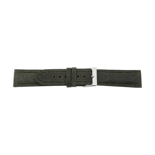 Pebro Premium Vintage Leder Uhrenarmband (1058) - Dunkelgrün