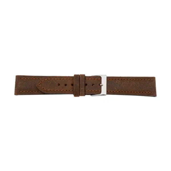 Pebro Premium Vintage Leder Uhrenarmband (1061) - Braun