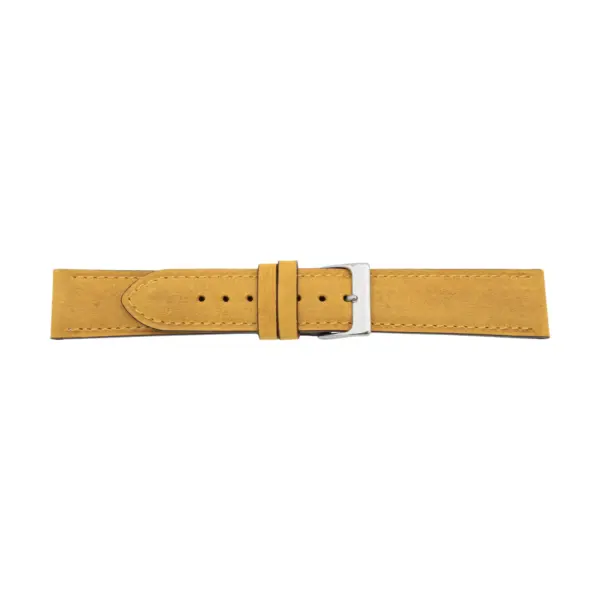 Pebro Premium Vintage Leder Uhrenarmband (1065) - Senf