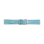 Pebro Teju Lizard Grain Watch Strap (229) - Light Blue
